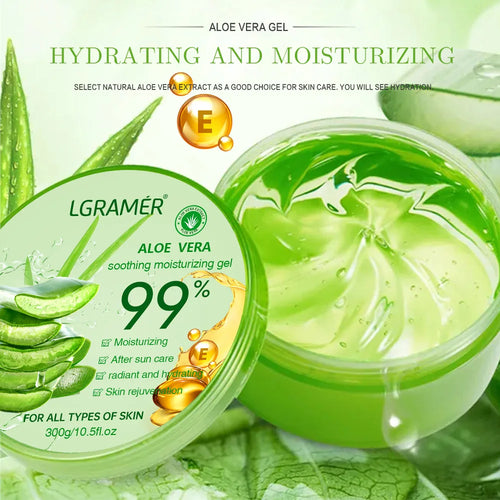 Gel Aloe Vera 99% — Soin Apaisant & Hydratant Corps & Visage